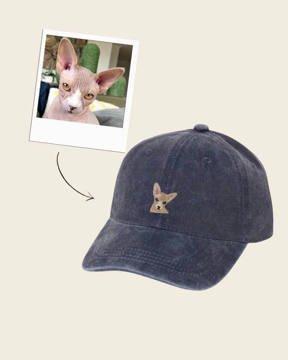 Custom Pet Portrait Hat - Image 4