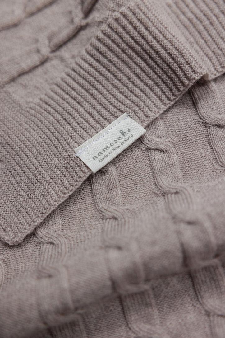 Merino Baby Blanket- Name Only - Image 6