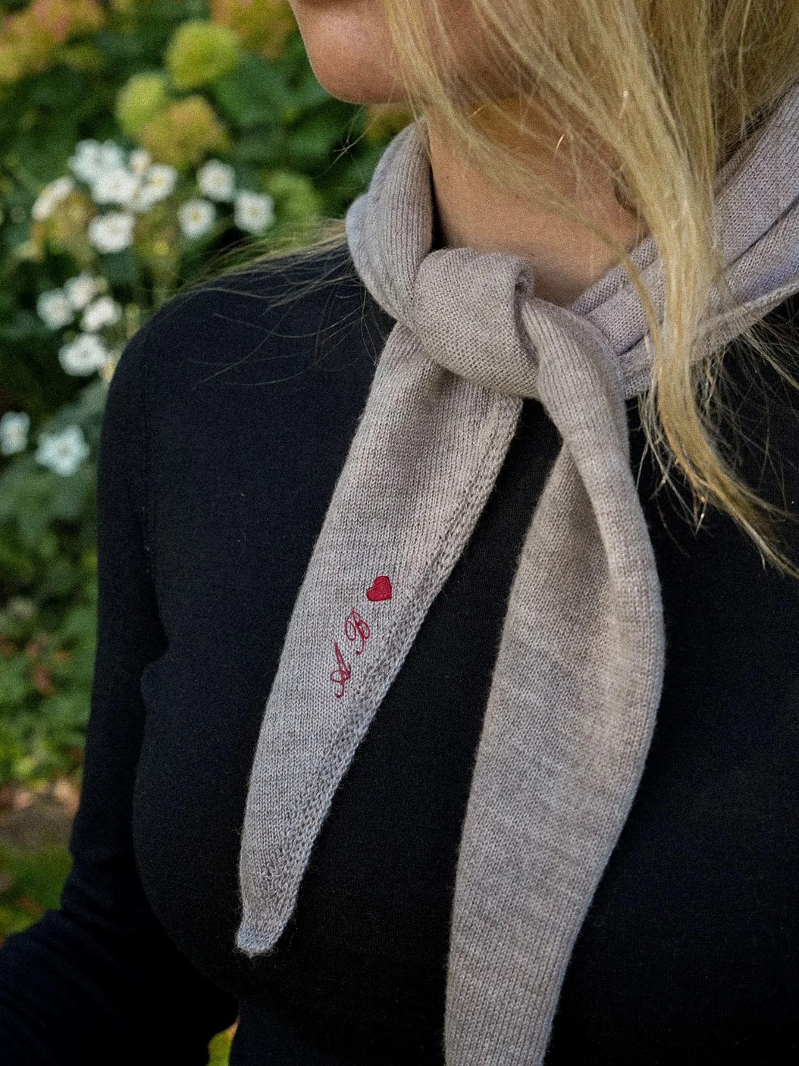 Merino Bandana Scarf - Image 6