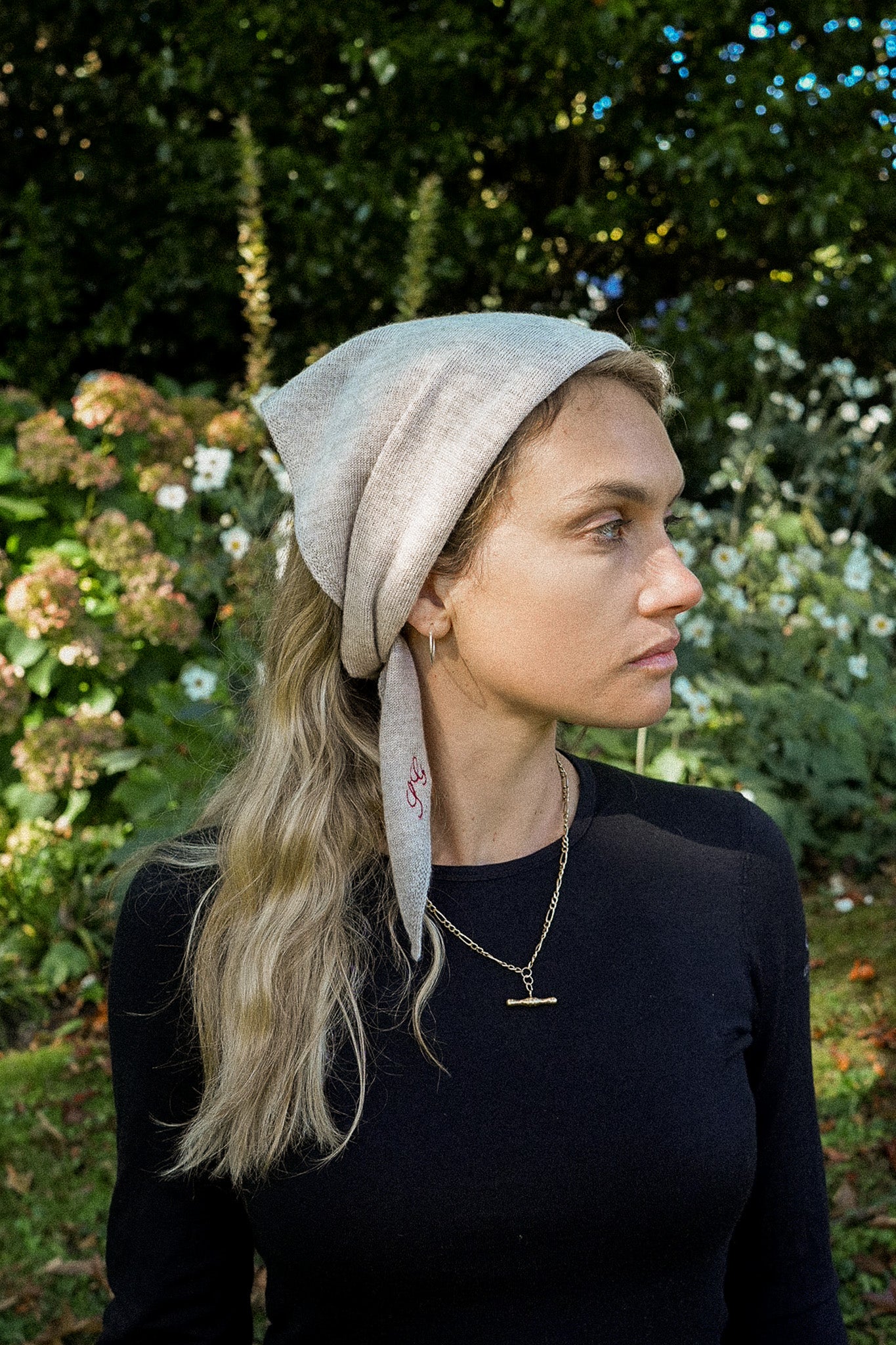 Merino Bandana Scarf - Image 9