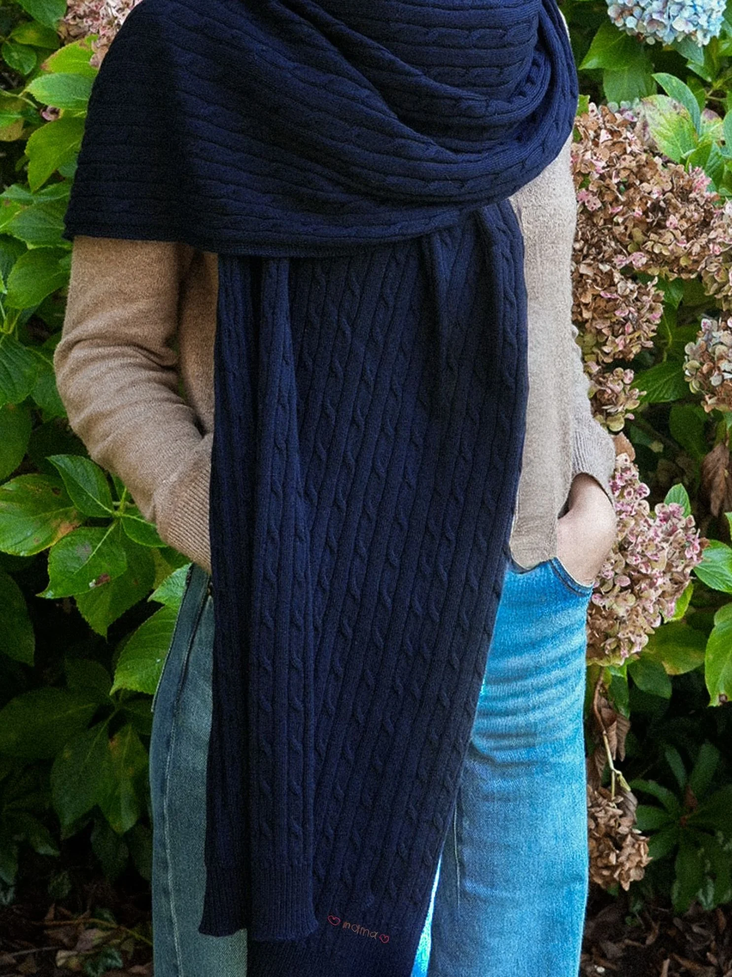 Merino Wrap Scarf - Image 4