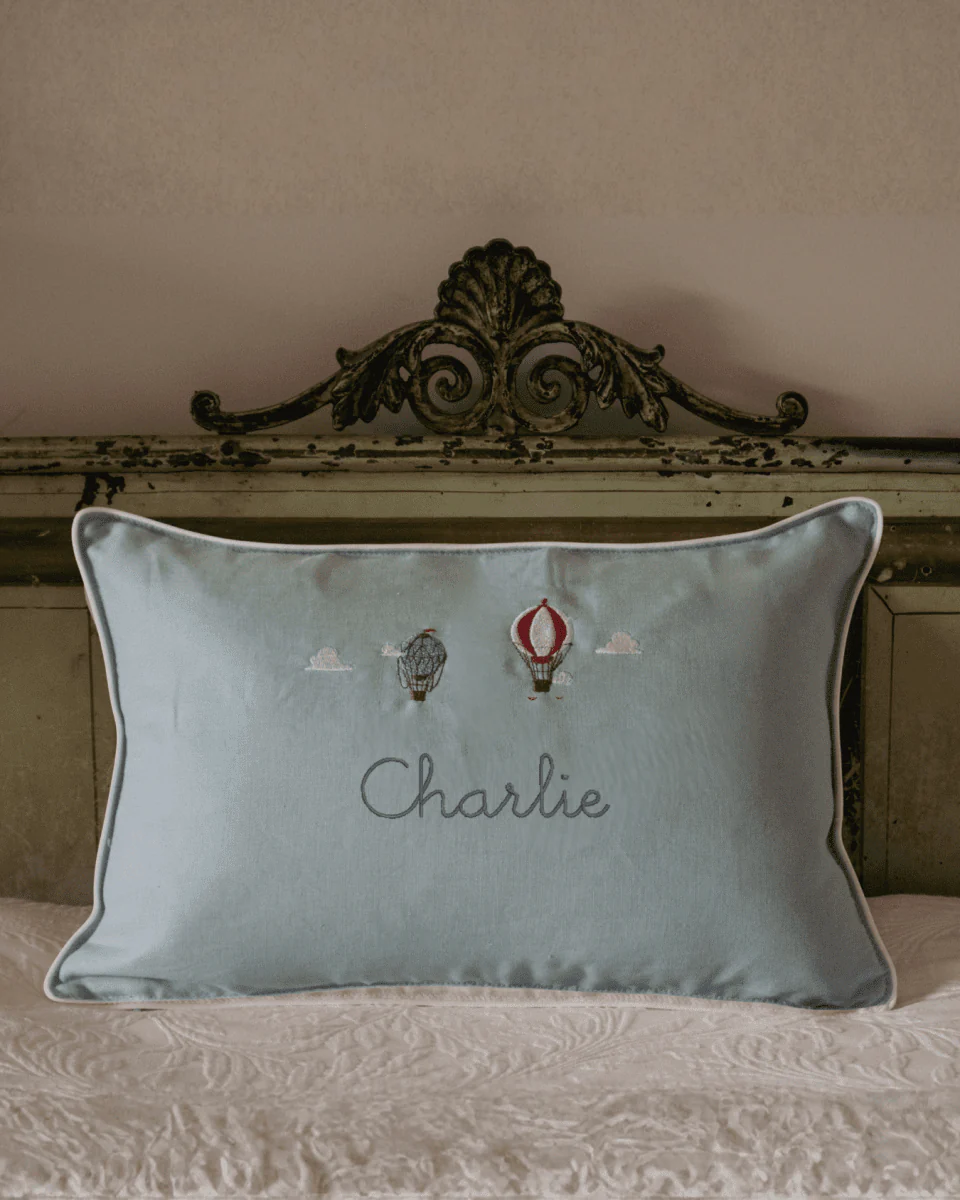 Up And Away Linen Cushion - Image 3